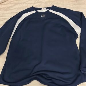 Penn State drifit long sleeve shirt. Majestic